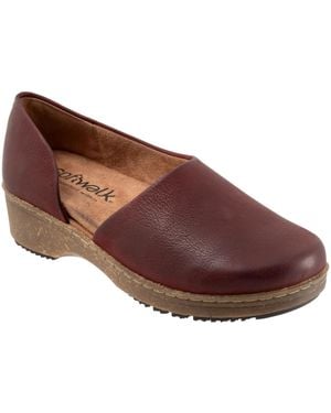 Softwalk Addie Clog - Brown