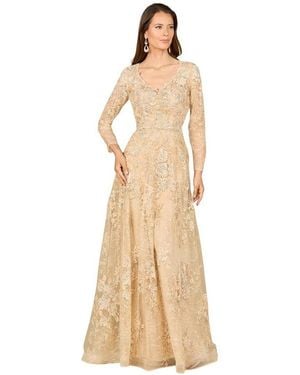 Lara Lace Ballgown - Natural
