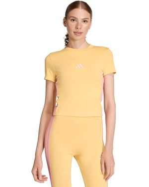 adidas Essentials Slim-fit Short-sleeve Baby T-shirt - Multicolor