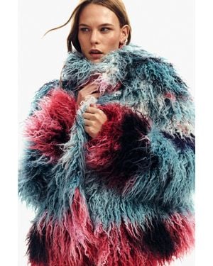 Desigual Jacket Designed By Mr. Christian Lacroix - Red