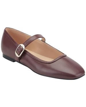 Marc Fisher Garissa Mary Jane Ballet Flats - Brown