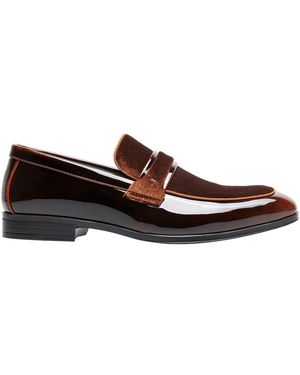 Stacy Adams Keeler Moc Toe Tassel Slip On Loafer in Brown  display picture 3