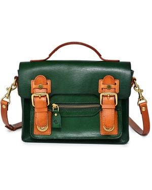 Old Trend Aster Mini Satchel - Green