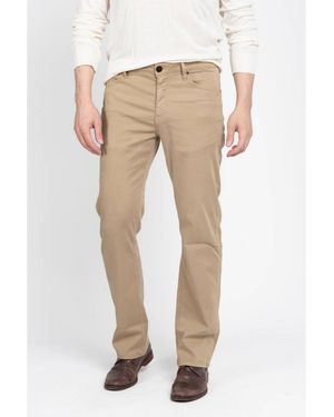 Jack Spade High Roller Fit Sateen Pant - Natural