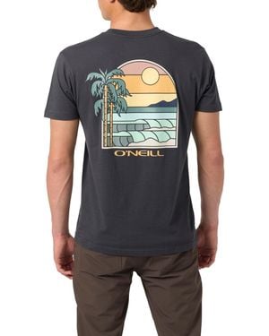 O'neill Sportswear Glassy Days T-shirt - Blue