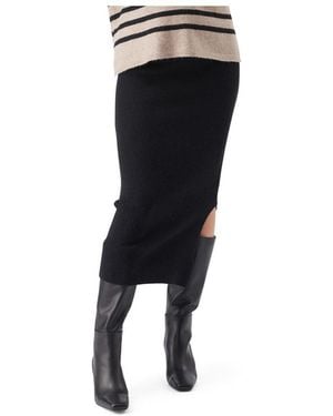 Ripe Maternity Dani Knit Skirt - Black