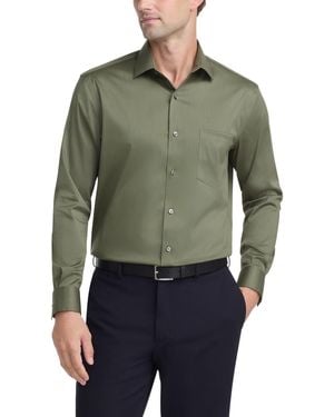 Van Heusen Regular Fit Spread Collar Dress Shirt - Green