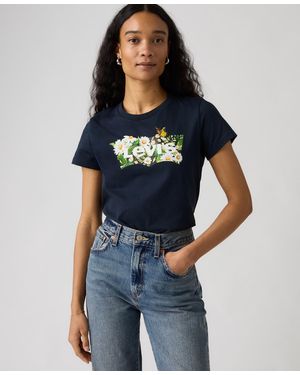 Levi's Perfect Graphic Logo Cotton T-shirt - Blue