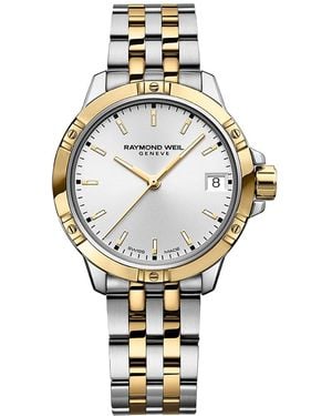 Raymond Weil Swiss Tango Quartz Two-tone Stainless Steel Bracelet Watch 30mm - Metallic