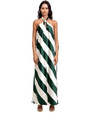 Torn By Ronny Kobo Vega Dress - Green