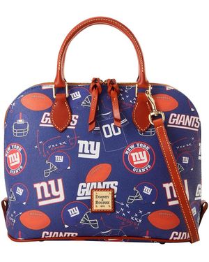 Dooney & Bourke Dooney Bourke New York Giants Game Day Zip Satchel - Blue