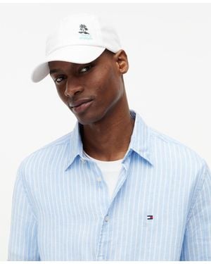 Tommy Hilfiger Six-panel Embroidered Logo Cap - White