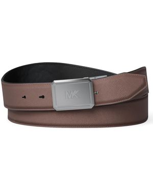 Michael Kors Reversible Leather Belt - Brown