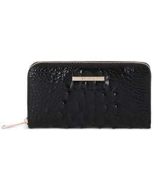 Brahmin Suri Melbourne Leather Zip-around Wallet - Black