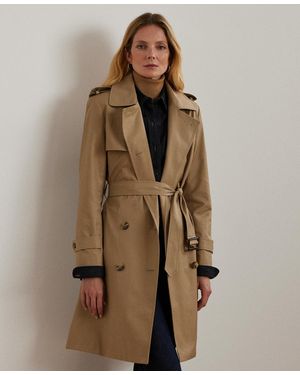 Ralph lauren petite trench coat best sale