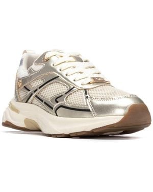 Xti Casual Lace- Up Sneakers - White