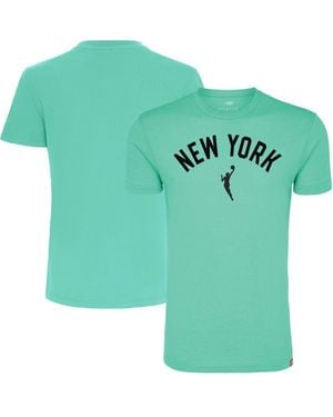 Sportiqe And New York Liberty Comfy Tri-blend T-shirt - Green