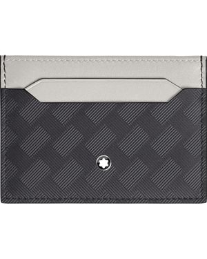 Montblanc Extreme Leather Card Holder - Gray