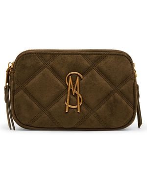 Steve Madden Daisy Quilted Mini Crossbody Handbag - Brown