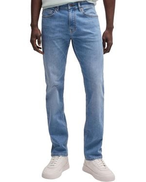 BOSS Boss By Soft Motion Slim-fit Jeans - Blue