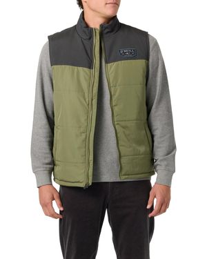 O'neill Sportswear Vista Quilted Vest - Green