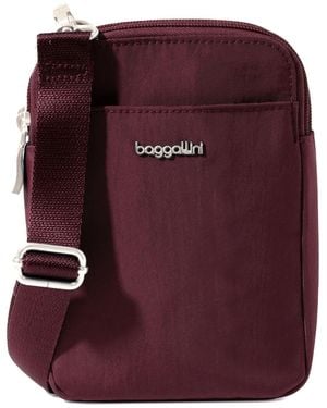 Baggallini Modern Mini Crossbody Handbag - Red