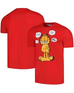 FREEZE MAX Garfield Ask Me If I Care T-shirt - Red
