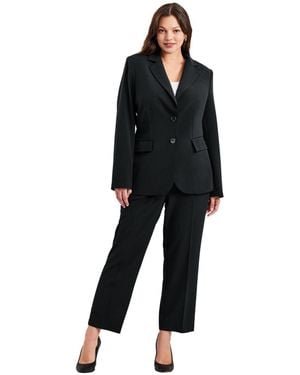 Avenue Plus Size Cool Hand Classic Blazer - Black
