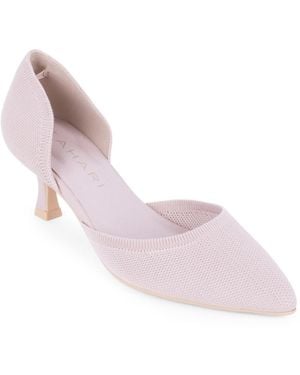 Tahari Moreno Kitten Heel Pumps - Pink