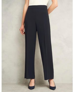Hobbs Mel Wide Trouser - Blue