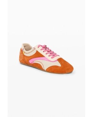 Desigual Two-tone Sneaker - White