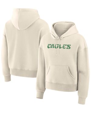 Fanatics Philadelphia Eagles Dove Legacy Pullover Hoodie - Natural
