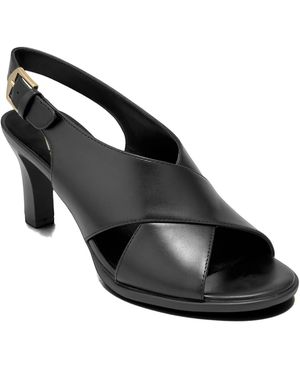 Aerosoles Hollis Slingback Heeled Sandals - Black
