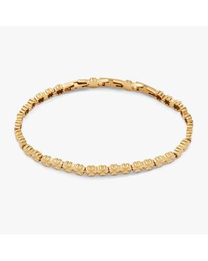 ALEX AND ANI Lucky Clover Tennis Bracelet - White