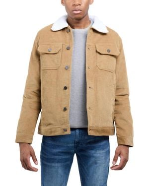 Xray Jeans Corduroy Trucker Jacket - Natural