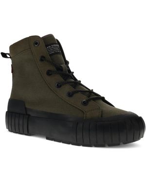 Levi's La Paz Round-toe Casual Boots - Black