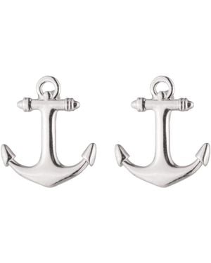 Ralph Lauren Sterling Tiny Stud Earrings - Metallic