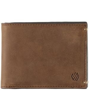 Johnston & Murphy Bi-fold Wallet - Brown