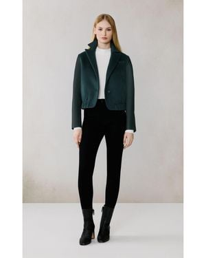 SOIA & KYO Alesse Blazer Bomber - Blue