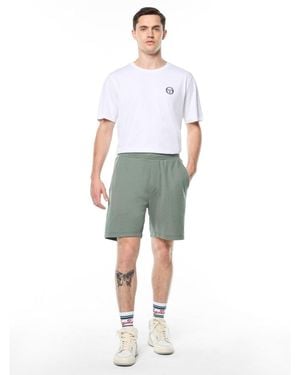 Sergio Tacchini Premium-knit Regular-fit Pull-on Agiato Shorts - Multicolor
