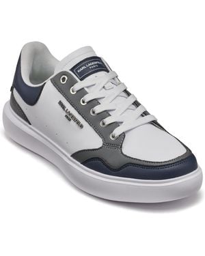 Karl Lagerfeld Multi-color Side Logo Bit Sneakers - Gray