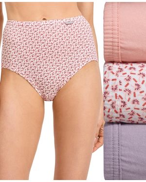 Jockey Elance Brief 3 Pack Underwear 1484 - Pink
