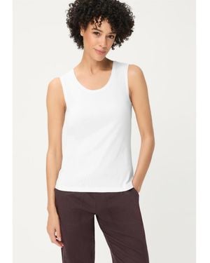 Olsen Sleeveless Shell - White
