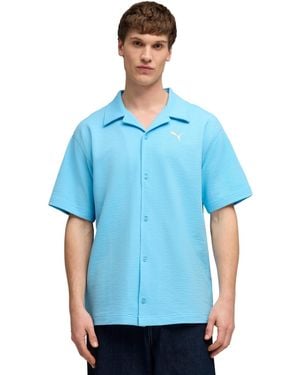 PUMA Essential Elevated Regular-fit Shirt - Blue