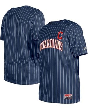 KTZ Minnesota Twins Throwback Pinstripe T-shirt - Blue