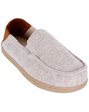 Isotoner Knit Moccasin Slippers - Multicolor