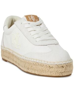 Ralph Lauren Luize Sneakers - White