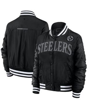 Fanatics Pittsburgh Steelers Elements Wave Full-snap Jacket - Black
