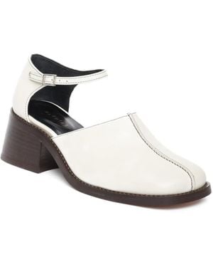 Maguire Shoes Mafra Mary Jane Heel - White