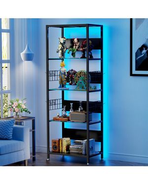 Rainsken Glass Display Shelf - Blue